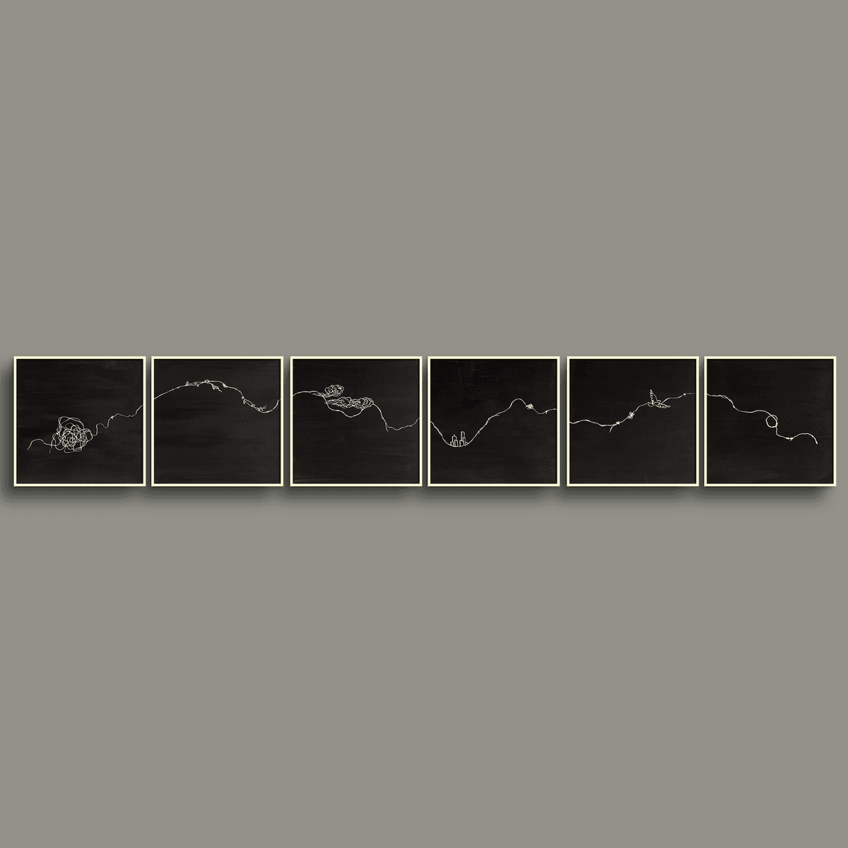 In the thread, a story (set of 6) - Edition 1/2