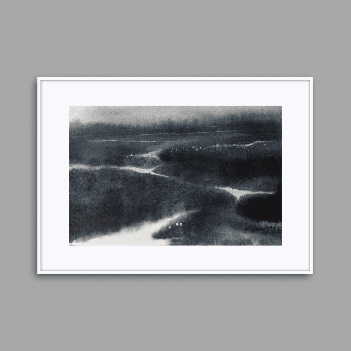 A vanished path
