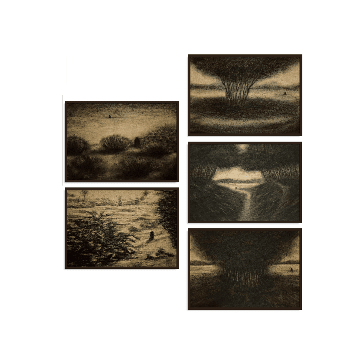 Mindscape series (cluster of 5)